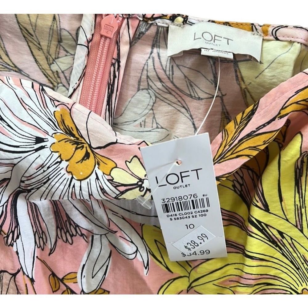 NWT Sunny Floral Dress - Picture 4 of 6
